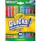 Crayola® CLICKS Retractable Markers™, 2 Packs of 10